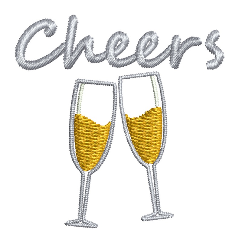 Sparkly Cheers Design Default Title One Size