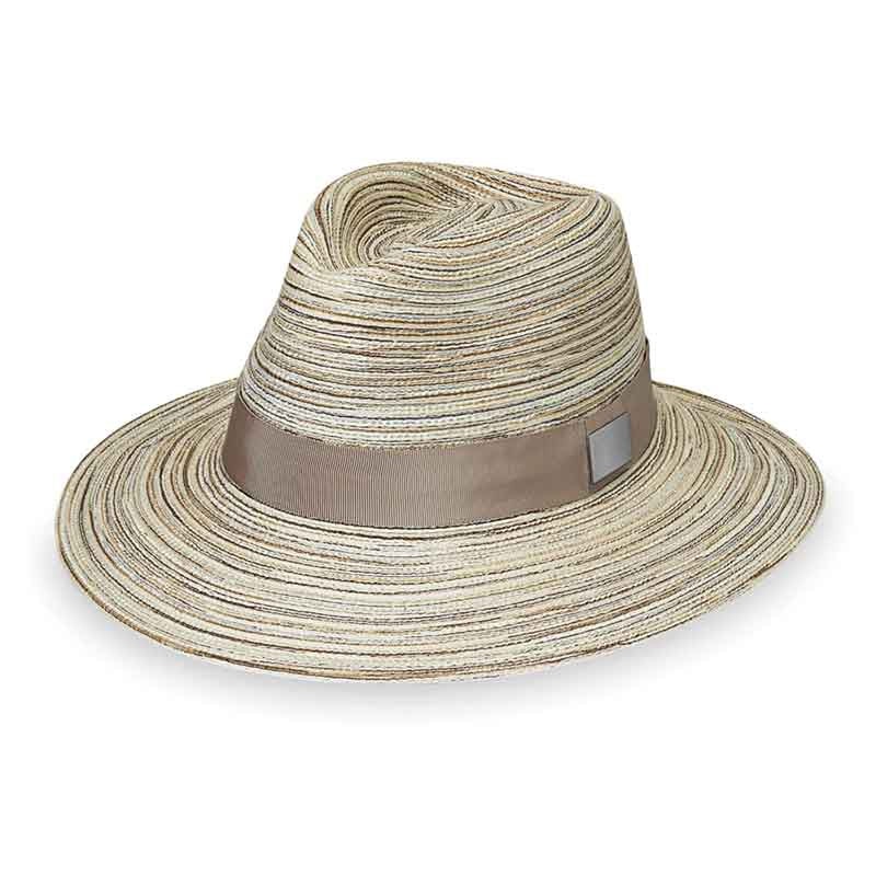 Sydney Golf Fedora – Carkella Golf Hat by  Wallaroo Hats Light Brown M/L (58 cm)