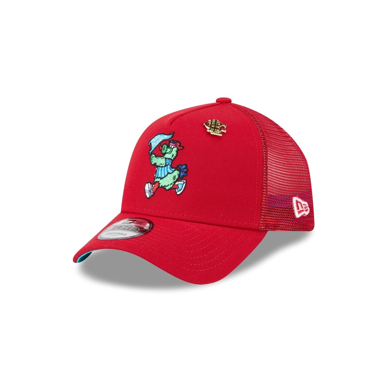 Big League Chew x Philadelphia Phillies 9FORTY A-Frame Trucker Hat One Size