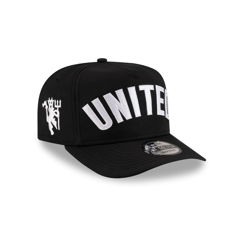 Manchester United FC Oversized Wordmark Golfer Hat One Size