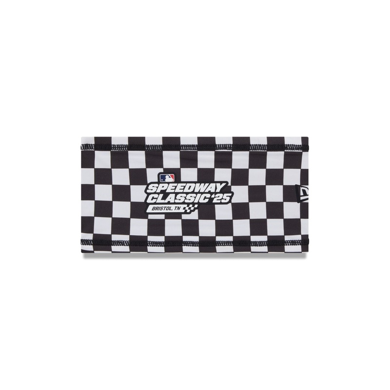 MLB Speedway Classic Checkered Headband One Size