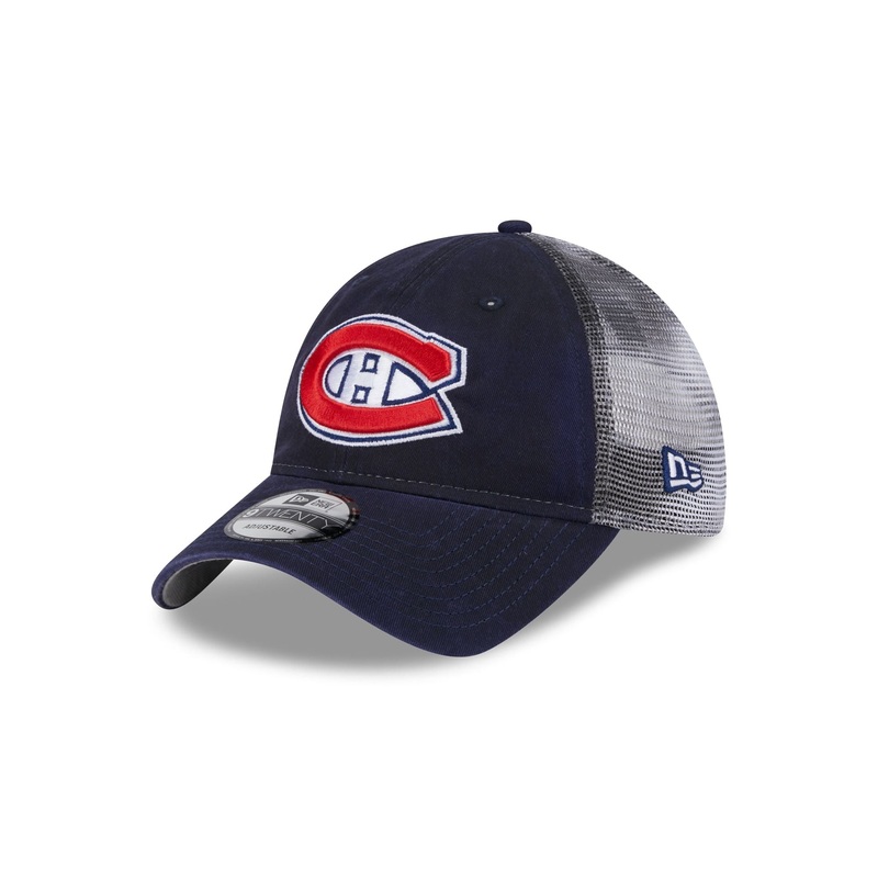 Montreal Canadiens Slick 9TWENTY Trucker Hat One Size