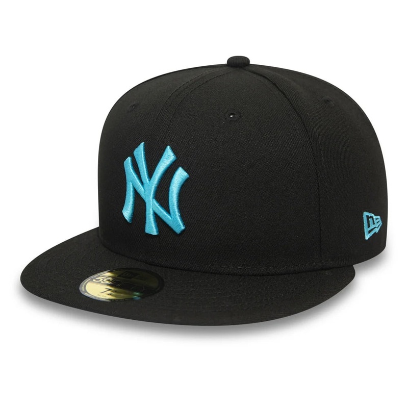 New Era 59FIFTY New York Yankees Baseball Cap – MLB League Essential – Black-Blue 7