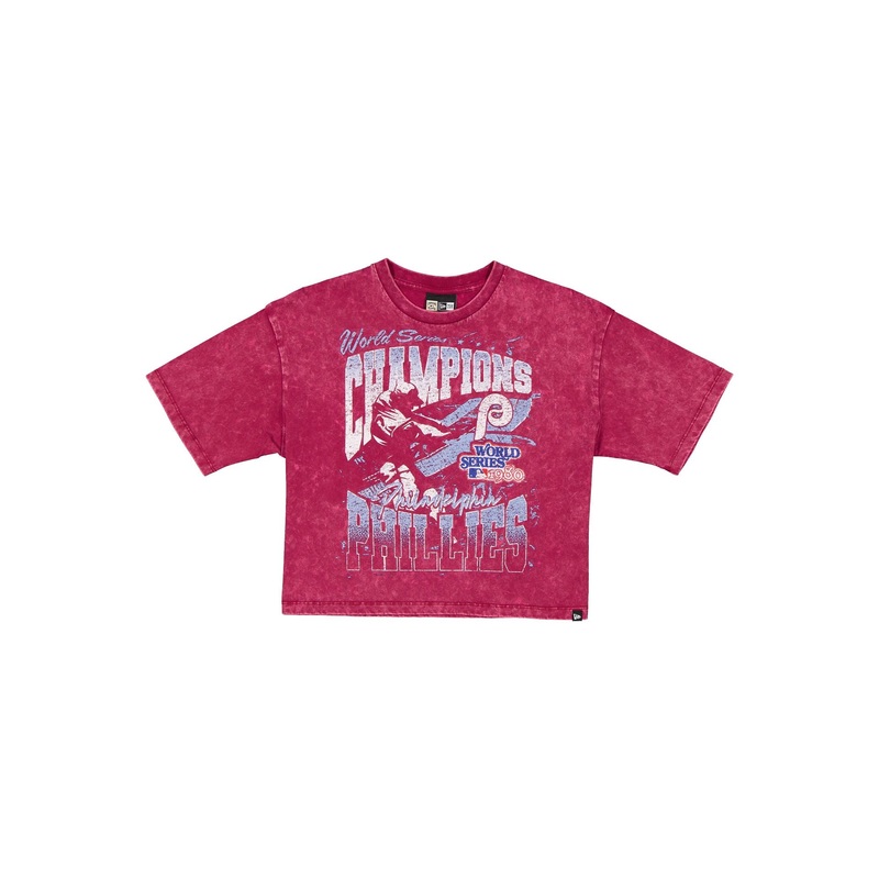 Philadelphia Phillies Sport Classics Women’s Cropped T-Shirt XS