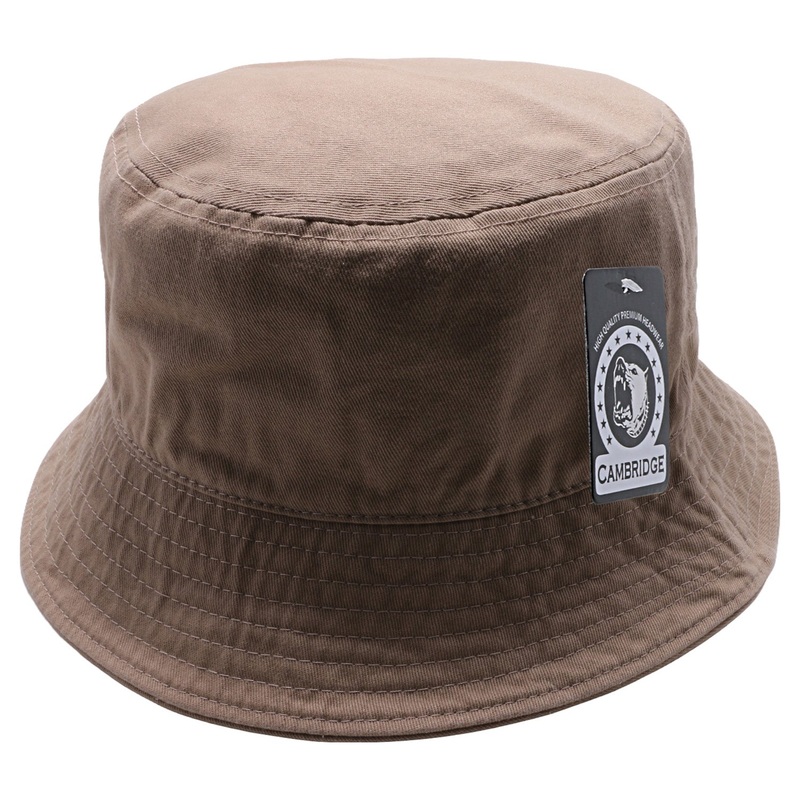 Pit Bull PB183 Washed Cotton Fisherman Bucket Hat Black