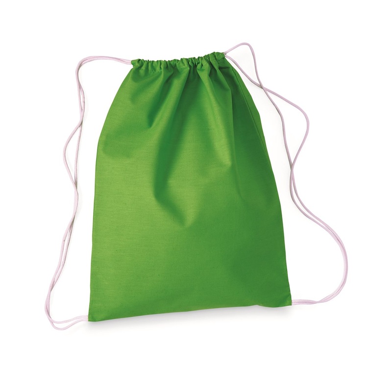 Q-Tees Economical Sport Pack, Drawstring Bag – Q4500 Black