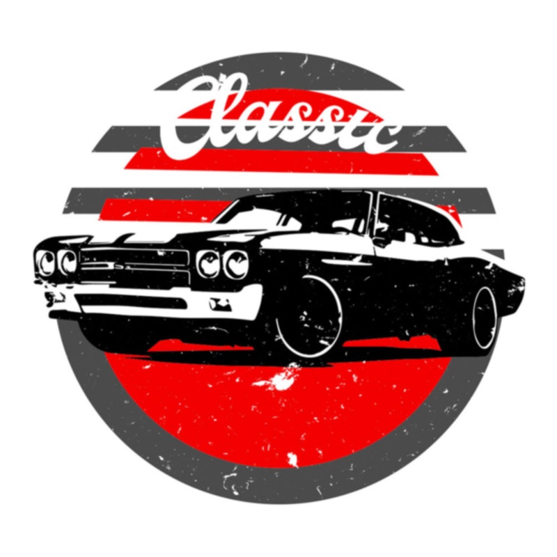 Red Classic Muscle Car Default Title One Size