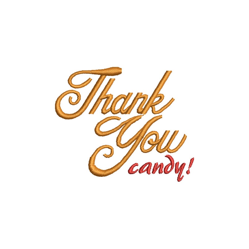 Thank You with Candy Default Title One Size