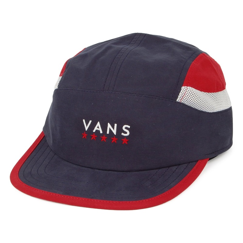 Vans Hats Victory Camper 5 Panel Cap – Blue Adjustable