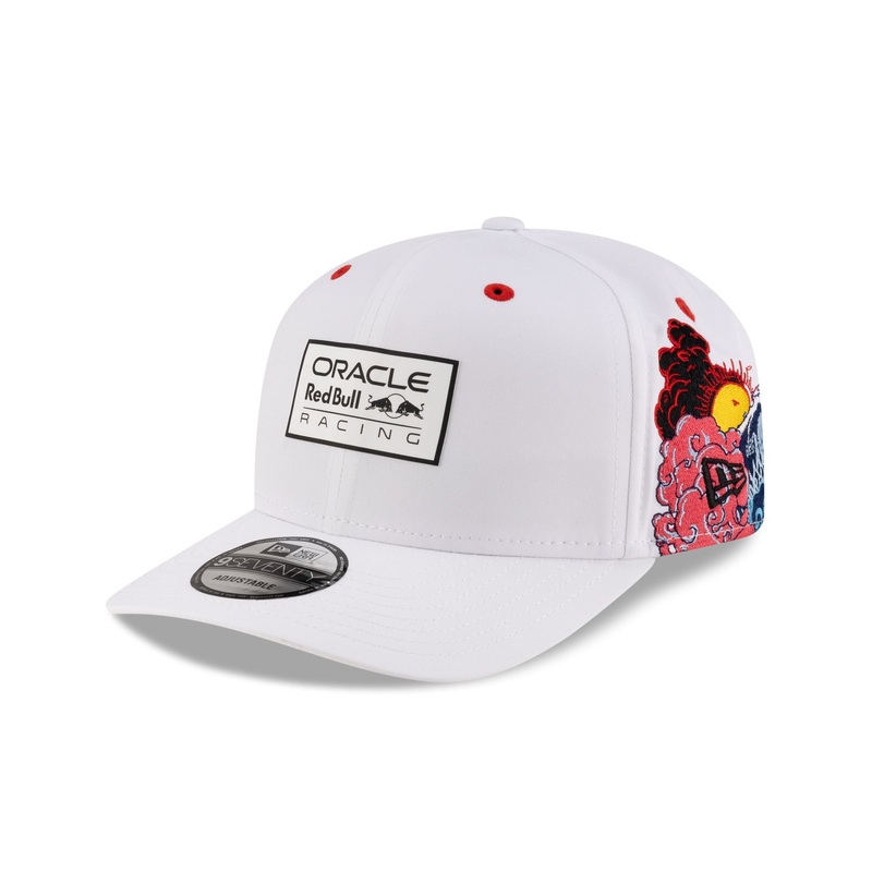 2025 Japan Race Special Oracle Red Bull Racing 9SEVENTY Stretch-Snap Hat One Size