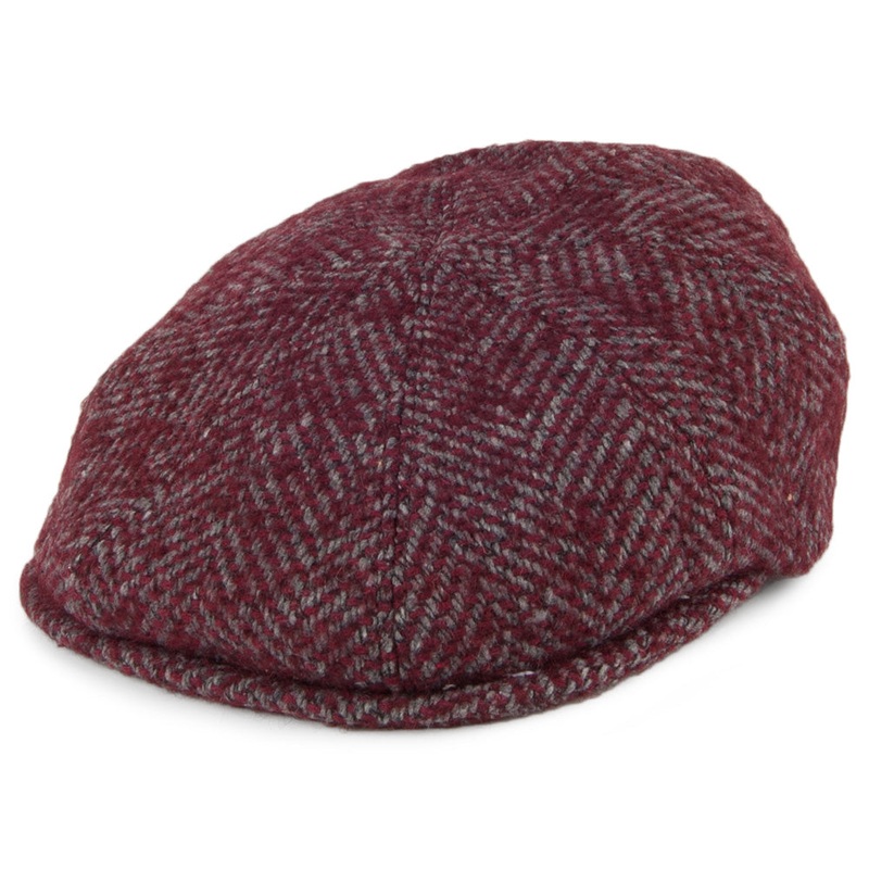 Bailey Hats Kufell Packable Newsboy Cap – Burgundy S