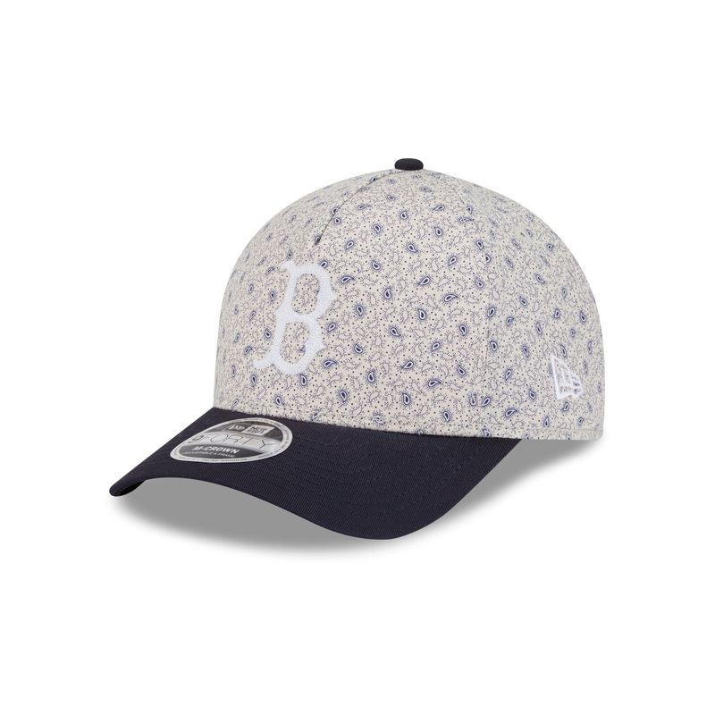 Boston Red Sox Micro Print 9FORTY M-Crown A-Frame Adjustable Hat One Size