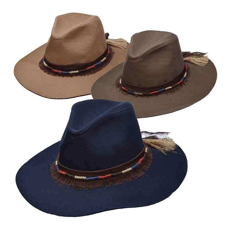 Canvas Safari Hat with Jute Band for Women – Scala Pronto Brown
