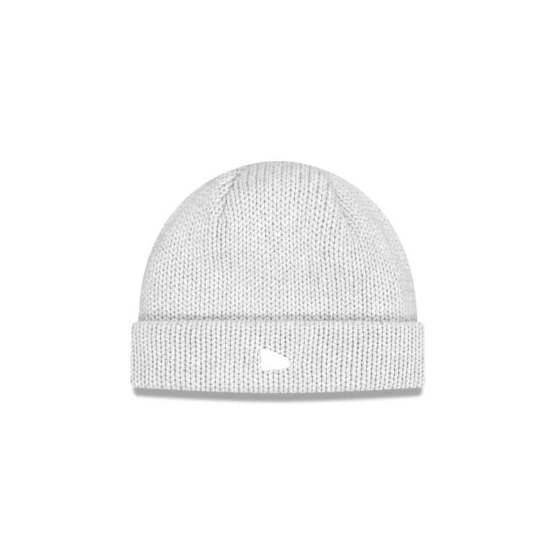 Deck College White Knit Beanie One Size
