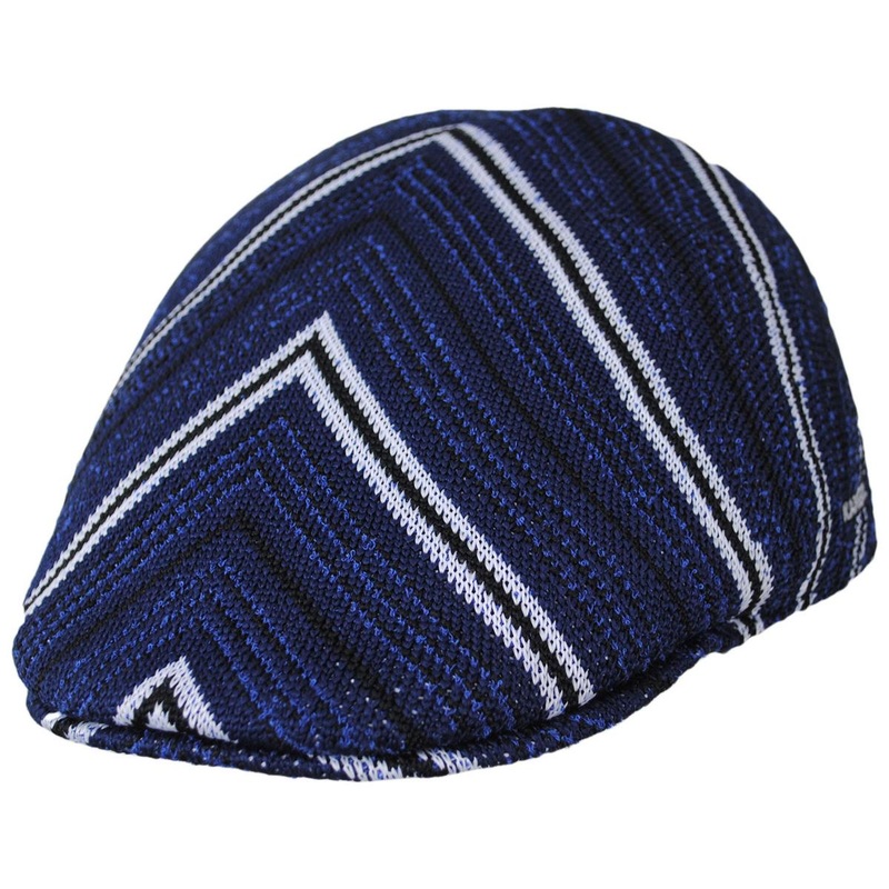 Diagonal Stripes 507 Ivy Cap NAVY S