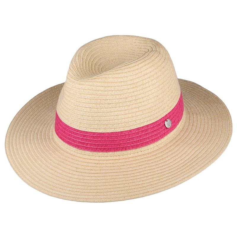 Joules Hats Dora Summer Fedora Hat – Natural 1-Size