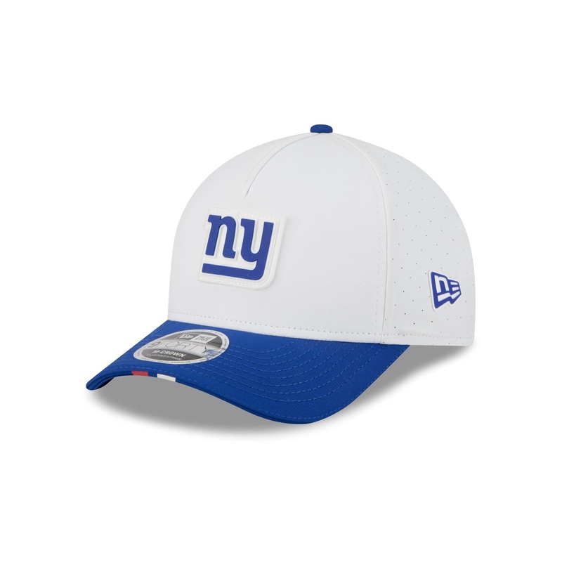 New York Giants 2025 Training 9FORTY M-Crown A-Frame Snapback Hat One Size