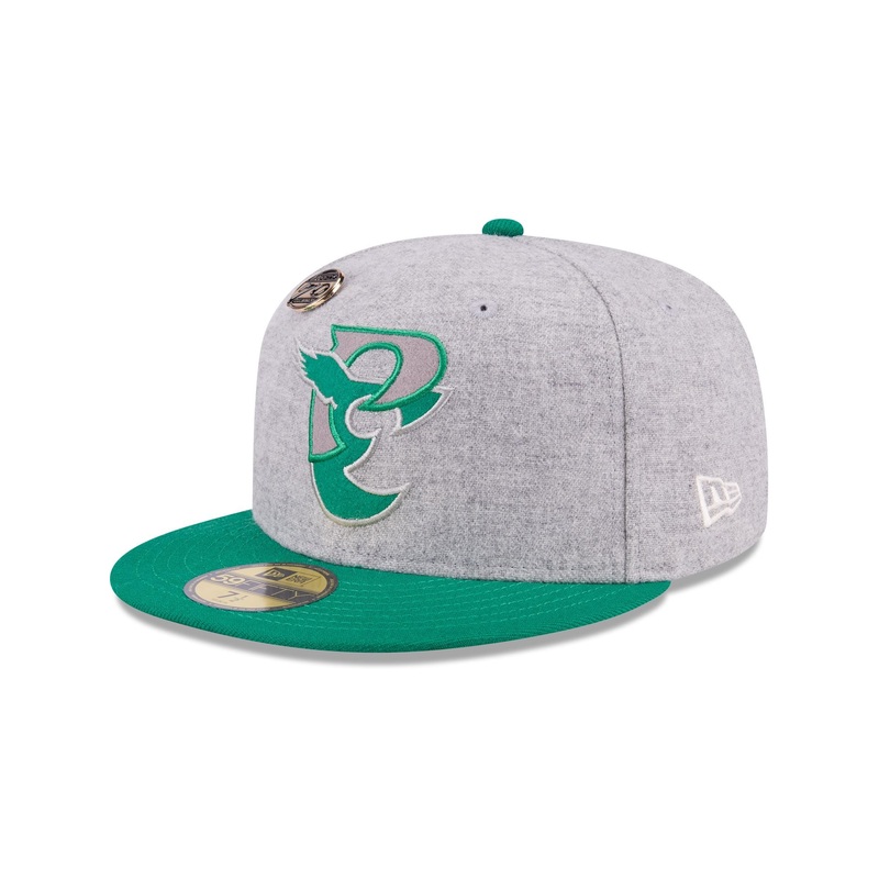 Philadelphia Eagles 70th Anniversary Gray 59FIFTY Fitted Hat 7
