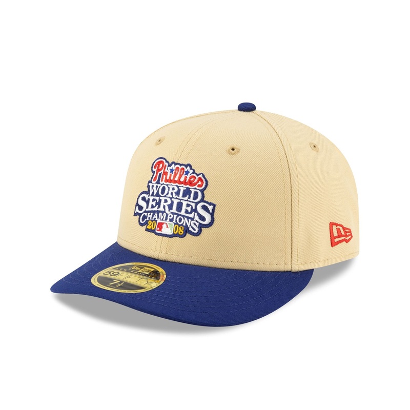 Philadelphia Phillies World Series Low Profile 59FIFTY Fitted Hat 7