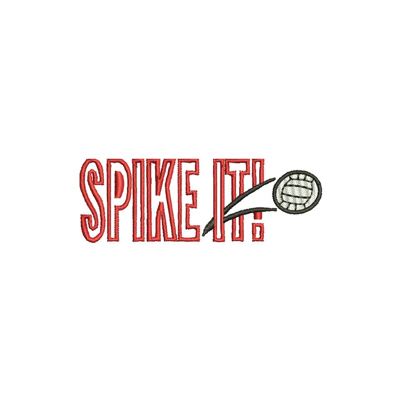 Spike It Volleyball Logo Default Title One Size