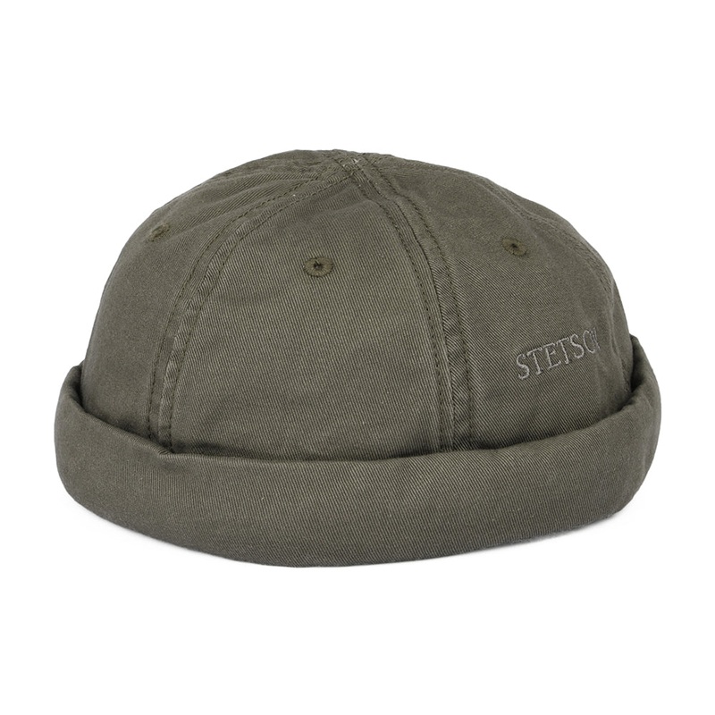 Stetson Hats Cotton Docker Beanie Hat – Olive M
