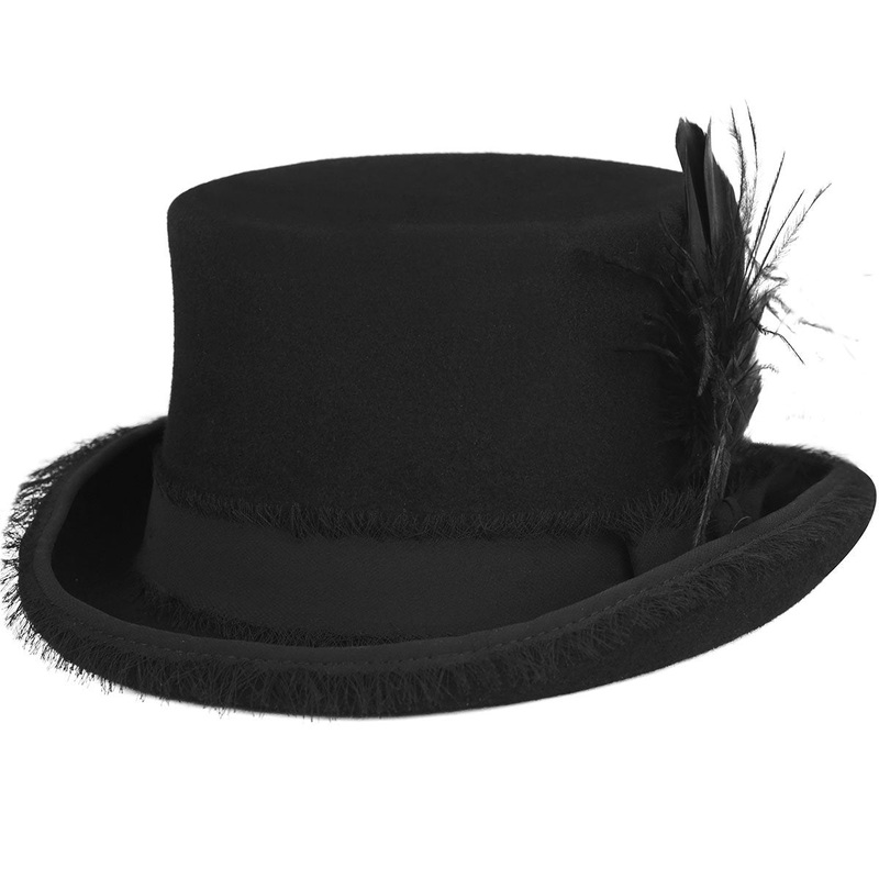 Vivienne Top Hat Black S