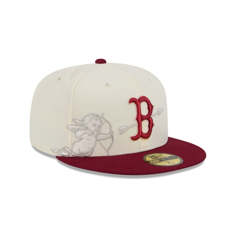 Boston Red Sox Cherub 59FIFTY Fitted Hat 7