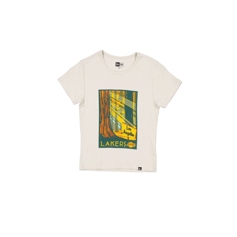 Los Angeles Lakers 2025 All-Star Game Victory Grove Women’s Stone T-Shirt XS