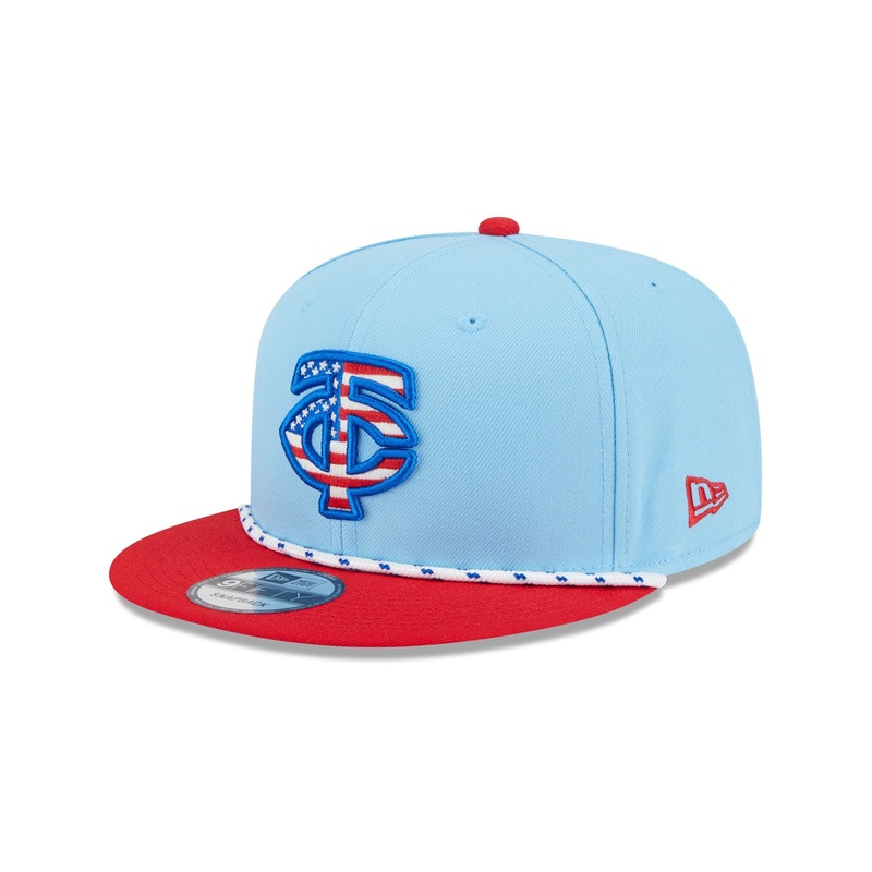 Minnesota Twins Independence Day 2025 9FIFTY Snapback Hat One Size