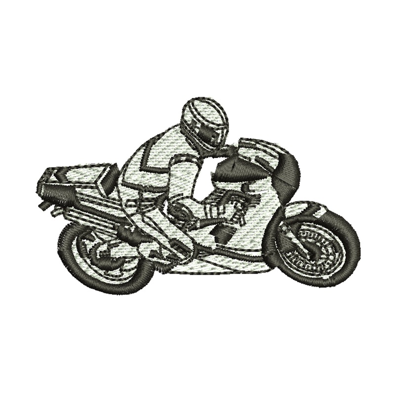 Motorcycle Race Logo Default Title One Size