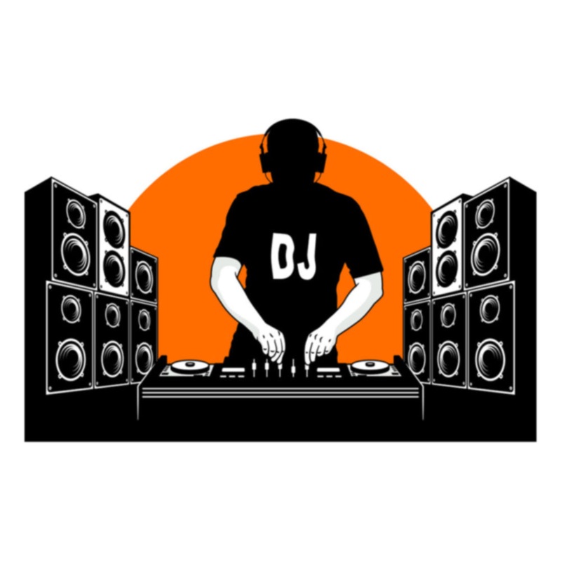 Orange DJ Life Default Title One Size