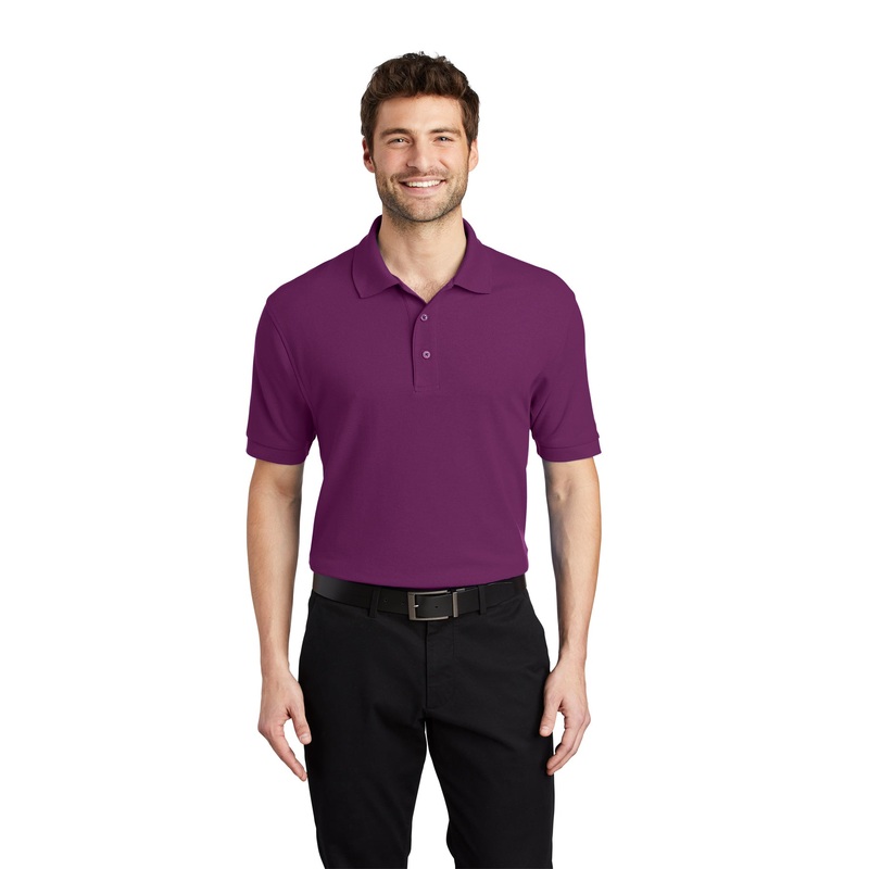 Port Authority K500 Silk Touch Polo – Deep Berry Deep Berry XS
