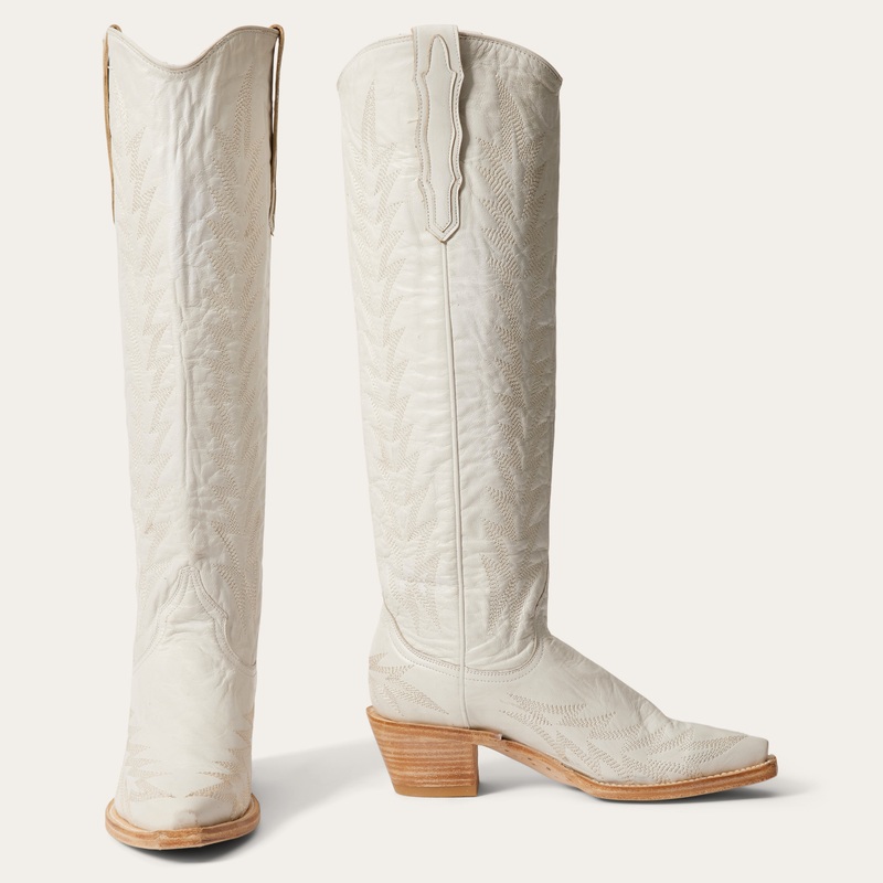 Sarah Boots White 5