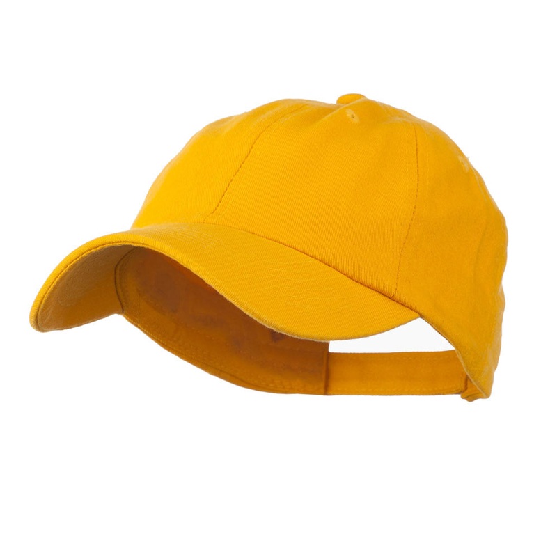 Washed Ball Cap Yellow One Size