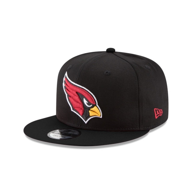 Arizona Cardinals Black 9FIFTY Snapback Hat One Size
