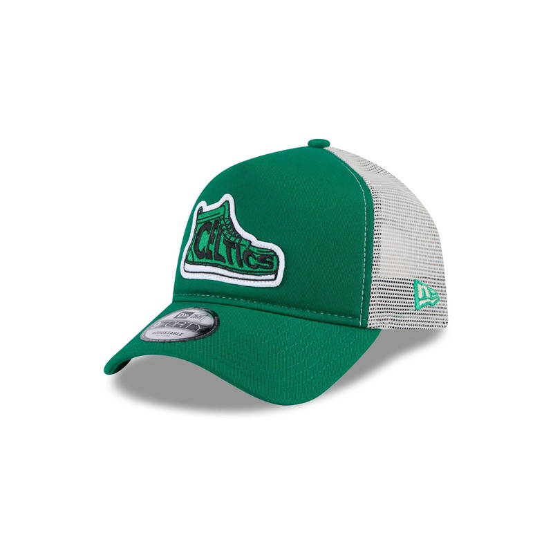 Boston Celtics 2025 All-Star Game Fan Pack 9FORTY A-Frame Trucker Hat One Size