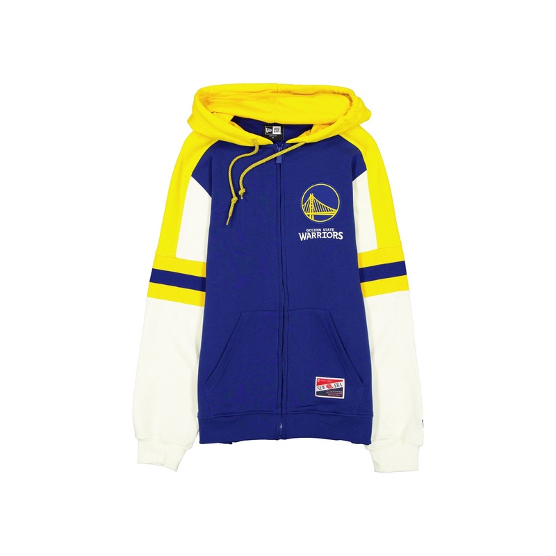 Golden State Warriors Throwback Zipper Hoodie S