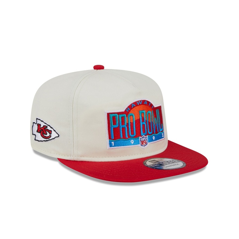 Kansas City Chiefs Pro Bowl Patch Golfer Hat One Size