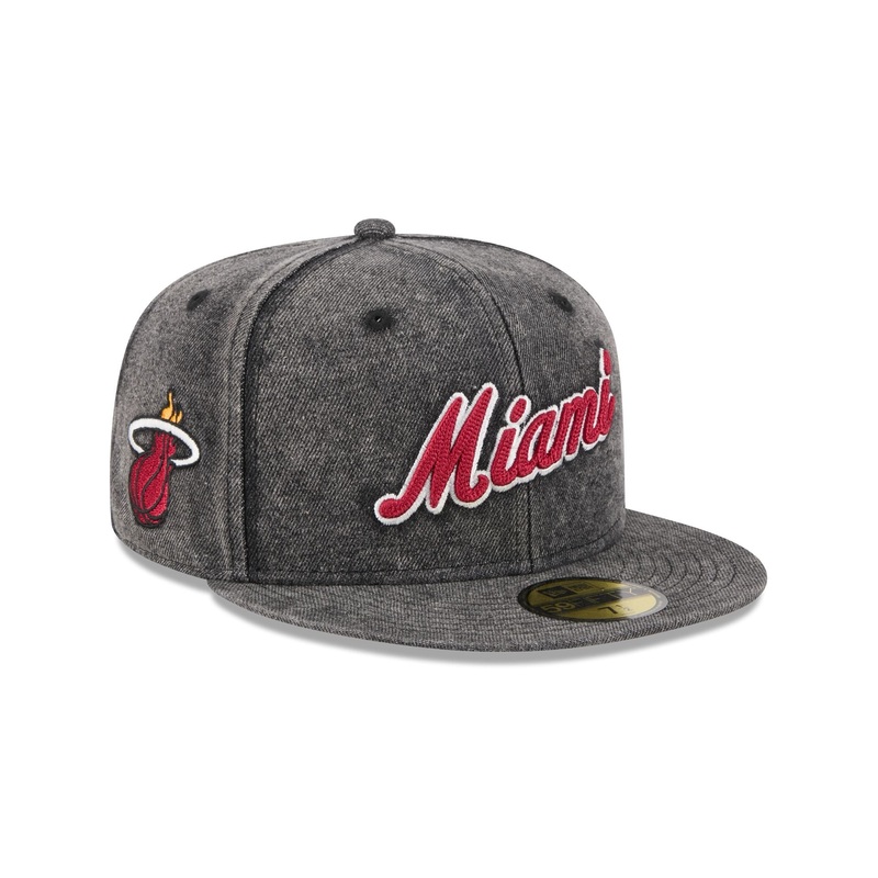 Miami Heat Sport Classics Pastel 59FIFTY Fitted Hat 7