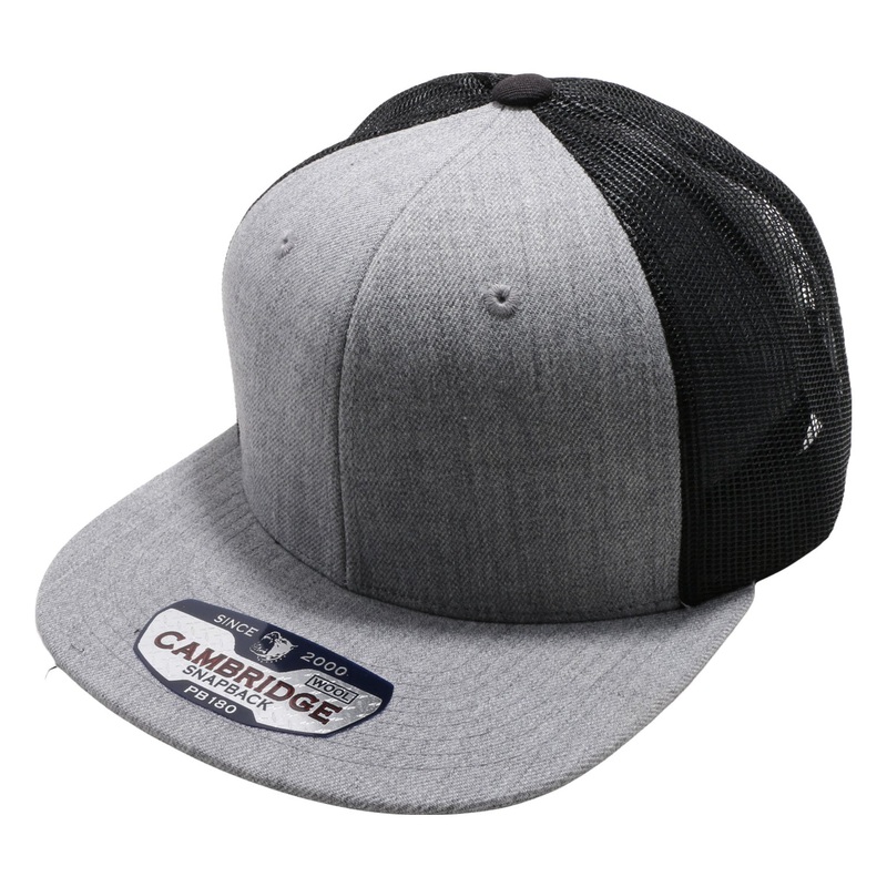 Pit Bull PB180 Wool Blend Trucker Hat Black