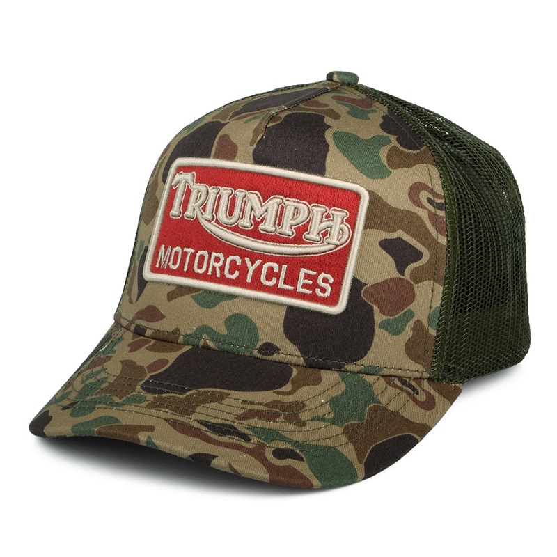 Triumph Motorcycles Hunter Trucker Cap – Camouflage Adjustable