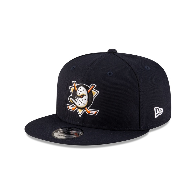 Anaheim Ducks Navy 9FIFTY Snapback Hat One Size