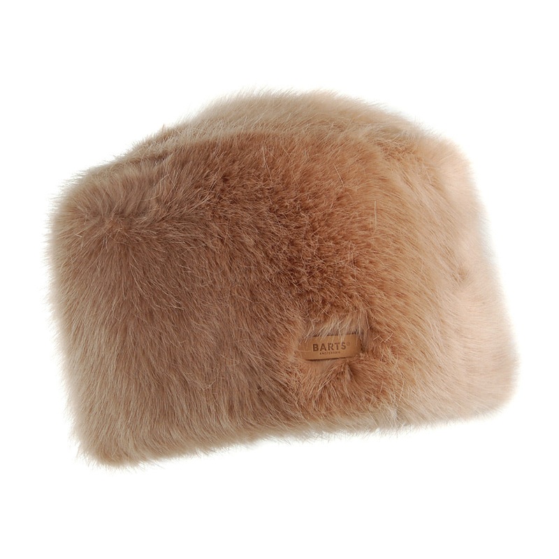 Barts Hats Josh Faux Fur Pillbox Winter Hat – Light Brown 1-Size