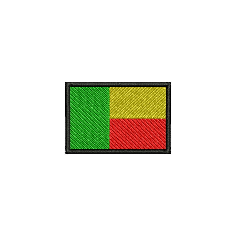 Benin Rectangel Flag Default Title One Size