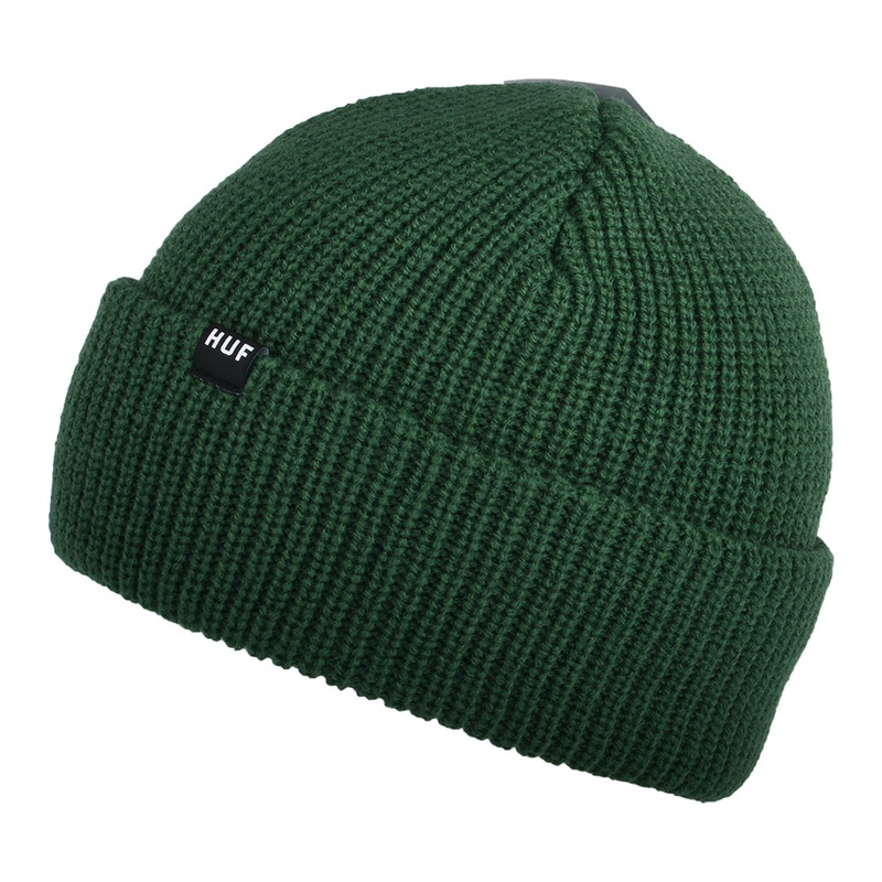 HUF Usual Fisherman Beanie Hat – Forest 1-Size