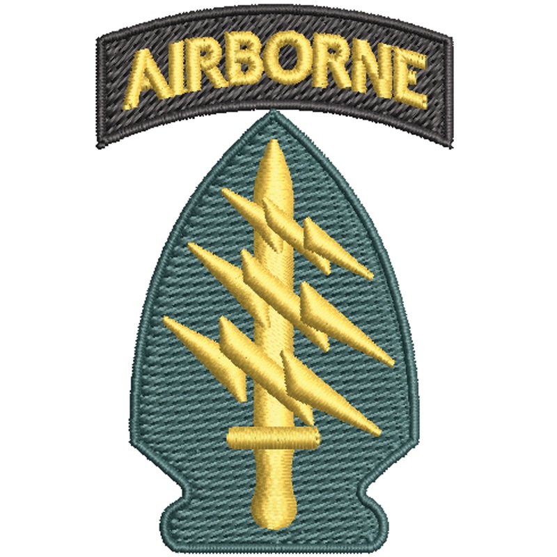 Licensed 1st Special Forces Command Logo Licensed 1st Special Forces Command Logo One Size