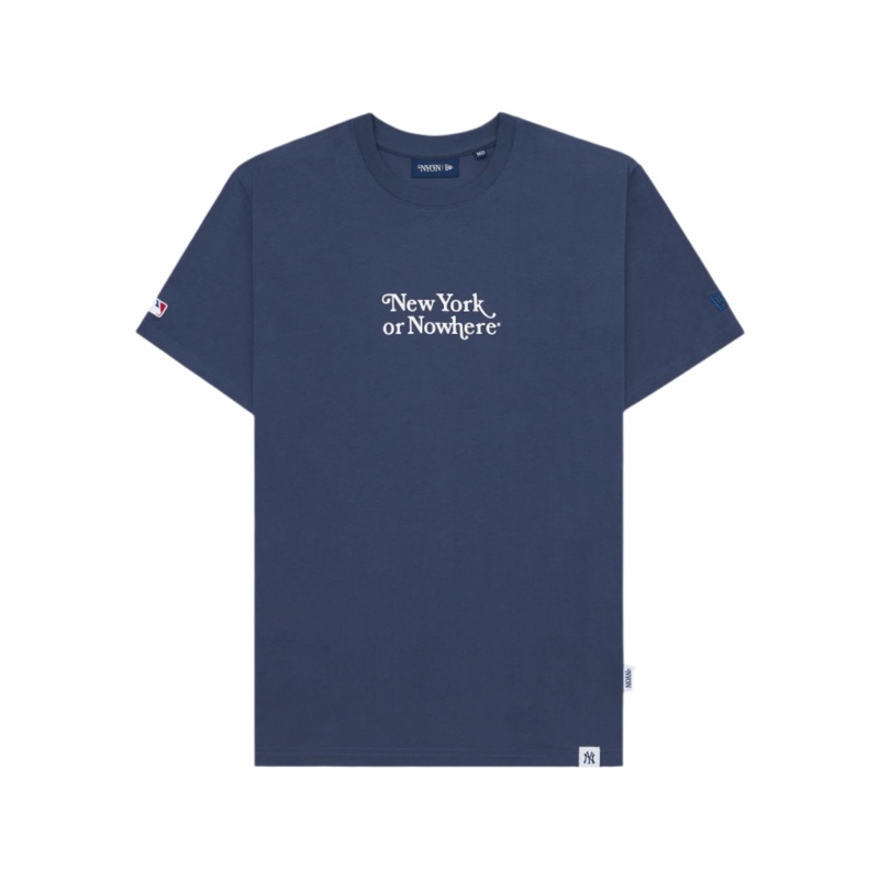 New York or Nowhere x New York Yankees Navy Motto Short-Sleeve T-Shirt S
