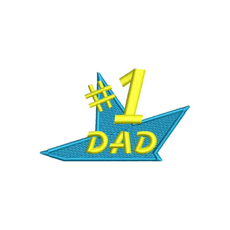Number 1 Dad Star Default Title One Size