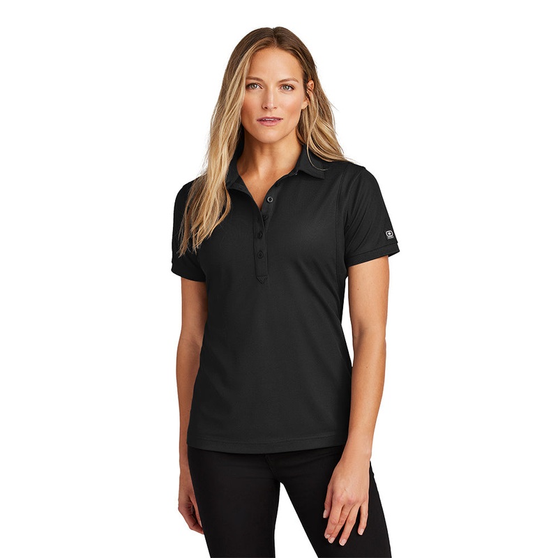OGIO LOG101 Jewel Polo – Blacktop Blacktop XS