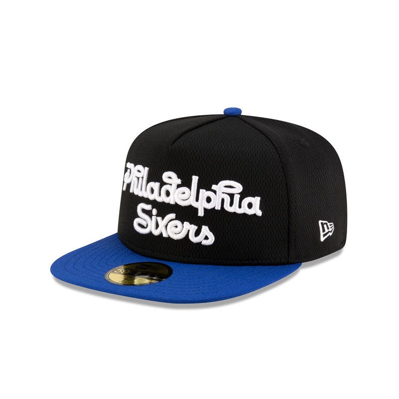 Philadelphia 76ers Dashmark Mesh 59FIFTY A-Frame Fitted Hat 7